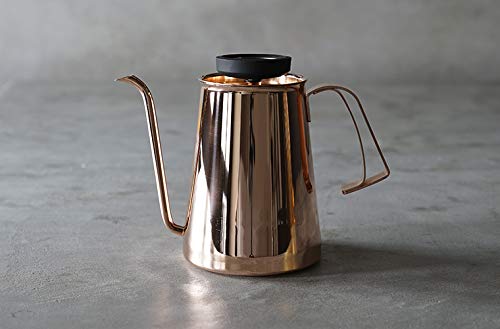 Coffee Kettle Gloss Copper [Niigata/Tsubame-Sanjo] [Beasty Coffee] A kettle with a spout width and tip shape that's perfect for drip brewing