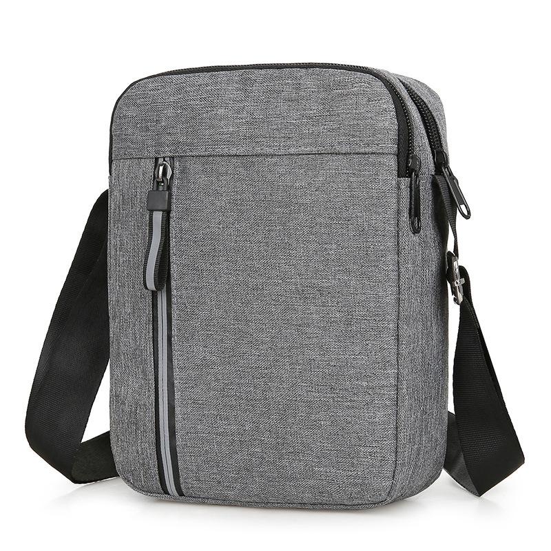 Large Capacity Crossbody Bag For Men Durable Casual Nylon Waterproof Handbag Messenger Bag Travel Male Fashion Shoulder Bag