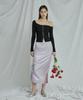 Itove Seoul Cargo Shirred Long Skirt