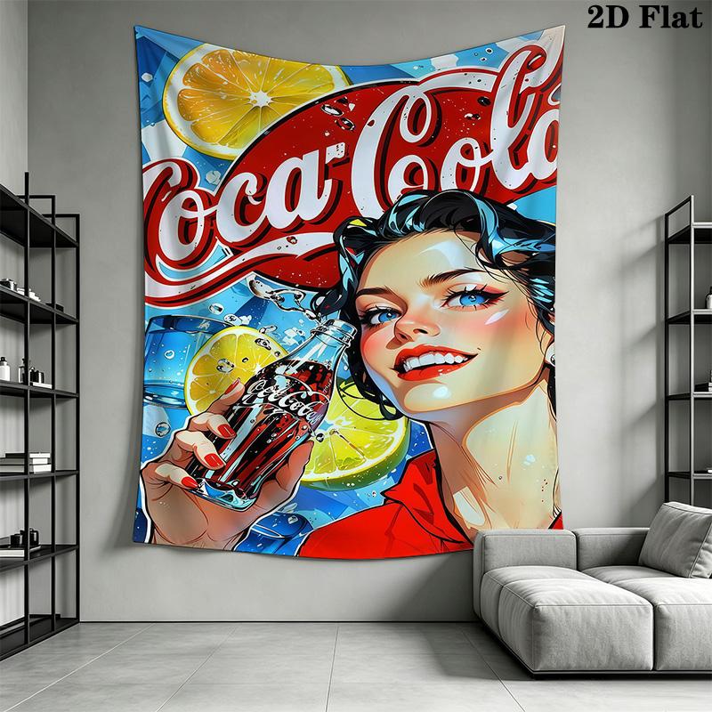 Liquid Bottle Tapestry Tapestry Wallmounted Background Cloth Wall Decoration Homestay Soft Decoration Tapestry Background Cloth