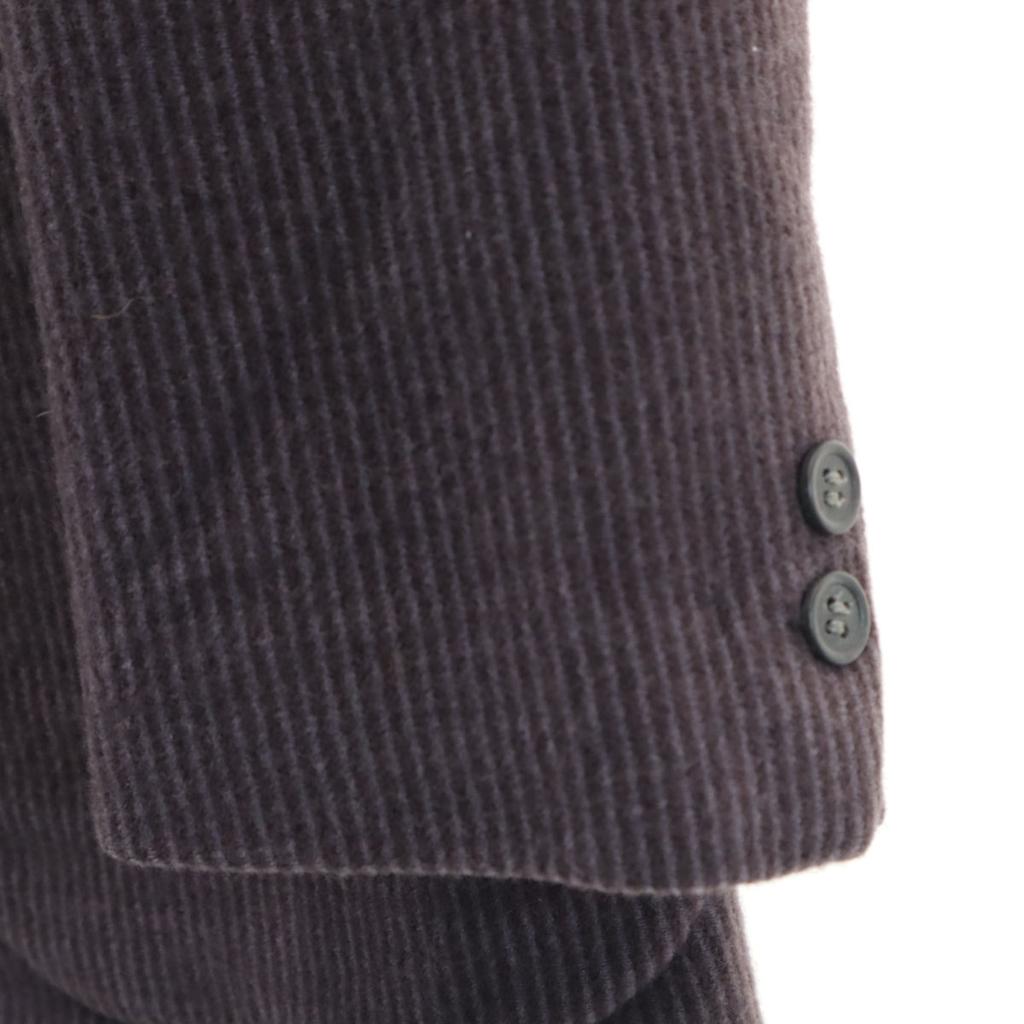 Lanvin 90s Wool Blend Old Stripe Tailored Jacket 48-35 Purple Men's Used