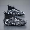 Professional Football Shoes Men Society Unisex Sneaker Sports High Quality TF/FG Long Spikes Soccer Shoes Cleats Football Boots