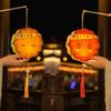 with Tassel Handheld Mooncake Lantern Traditional Portable Glowing Lamp  Mid-Autumn Festival