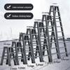 Lianyu Heavy-Duty Aluminum Folding A-Frame Ladder