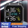 Motorcycle Tire Pressure Monitoring Alarm System with 2 Sensors Wireless Tire Pressure Monitoring System Motorcycle Accessories