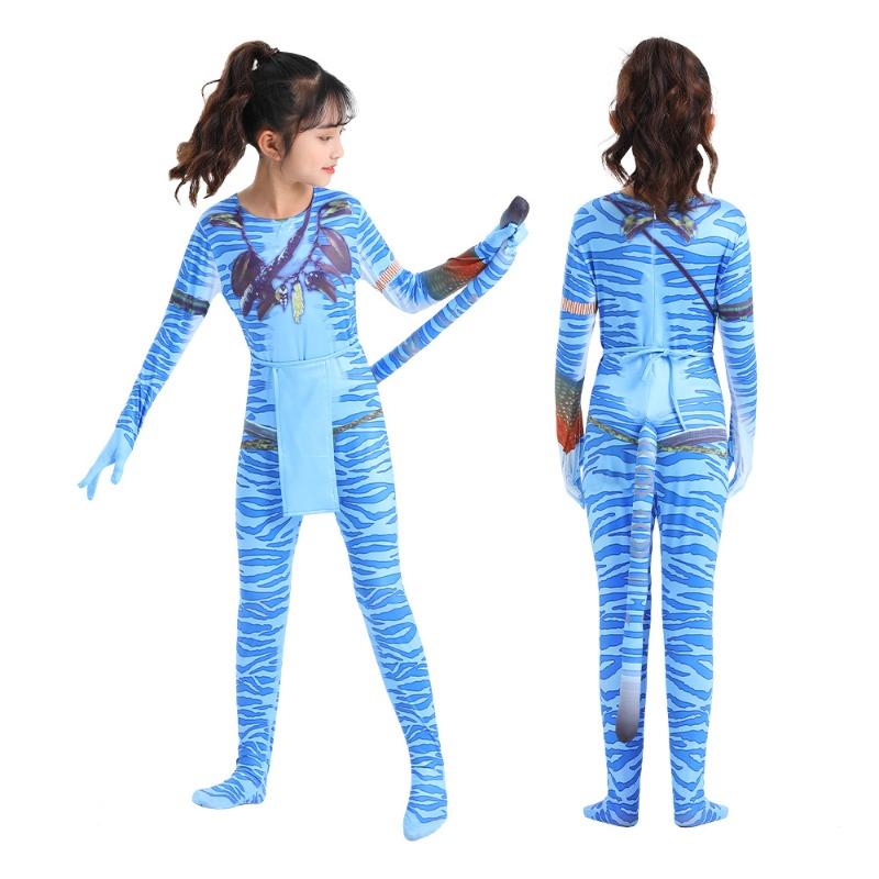 Halloween Costume Water Way 5 Children's Stage Performance Costume Adult Bodysuit Avatar