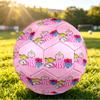 Size 5 Football Mr. Men & Little Miss Pattern, Wear‑Resistant Soccer Ball for Match Training Daily Sports Play