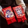 Cute Cartoon Fabric Red Envelop Adjustbale with Rope Crossbody Red Envelopes Large Capacity Traditional Red Envelopes Bag