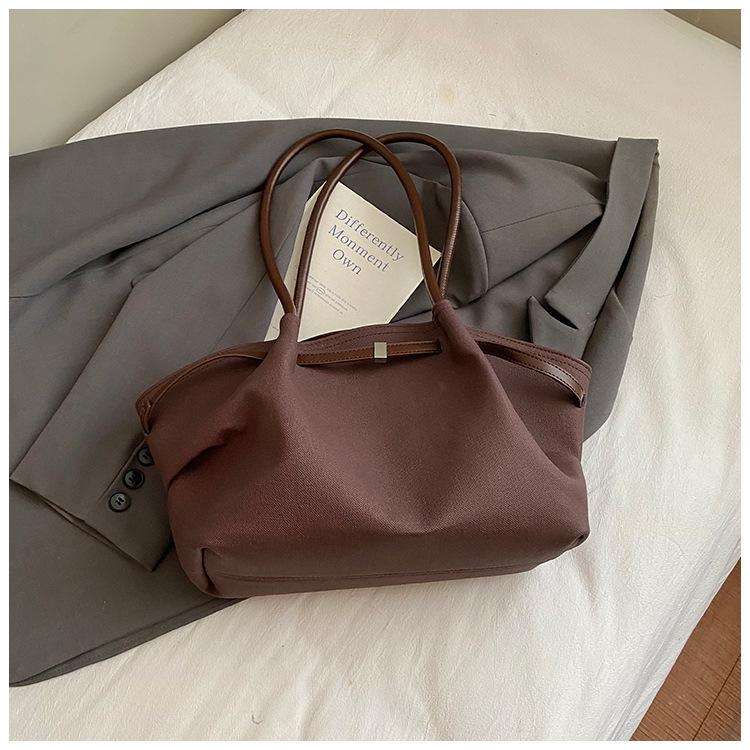 

2025 autumn new niche bag female senmeng shoulder handbag fashionable high value large capacity tote bag