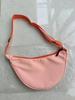 Nylon Crossbody Bag Women's New Style Dumpling Bag Lightweight Underarm Bag Simple Single Shoulder Canvas Bag