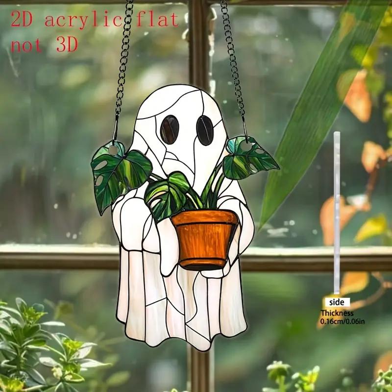 1PCS Gothic Window Decoration for Wall Festive Party Decoration Prank Props Dark Romantic Style Home Decor