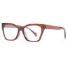 New cat eye anti-blue flat mirror plain street shot Internet celebrity fashion glasses retro flat glasses ultra light