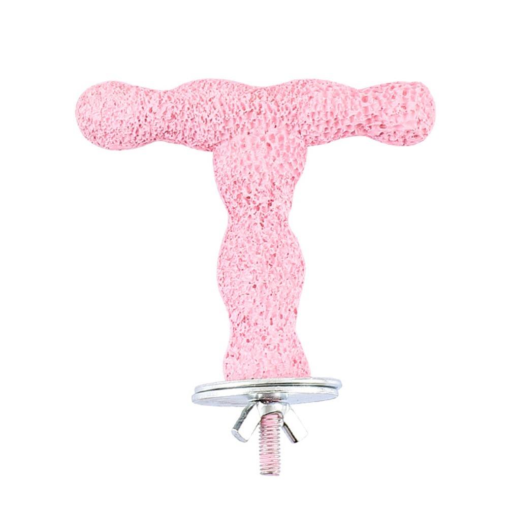 Non-slip Bird Standing Perches Stick Resin Bird Chew Rod Bird Grinding Claw Stick Budgie