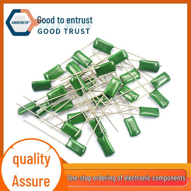 High Voltage 630V Polyester Film Capacitor 2J102J for High Frequency