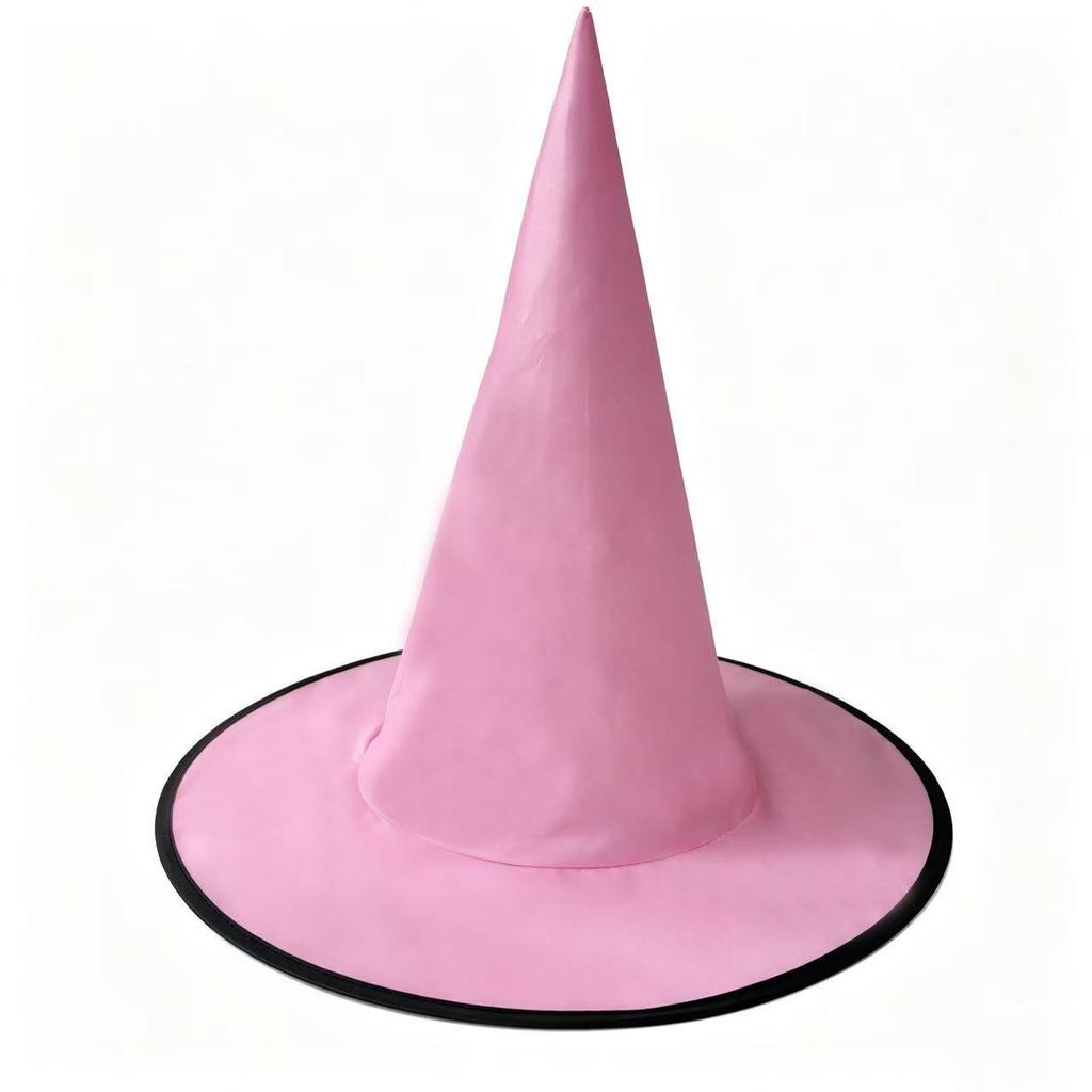 Black Oxford Cloth Halloween Witch Hat - Wizard Costume Accessory Inspired by Harry Potter Magic