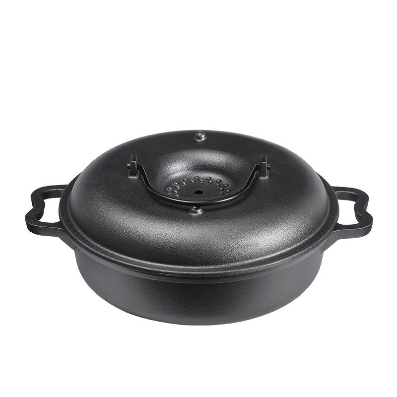 Thickened Cast Iron Sweet Potato Roasting Pot - Household Barbecue and Corn Machine