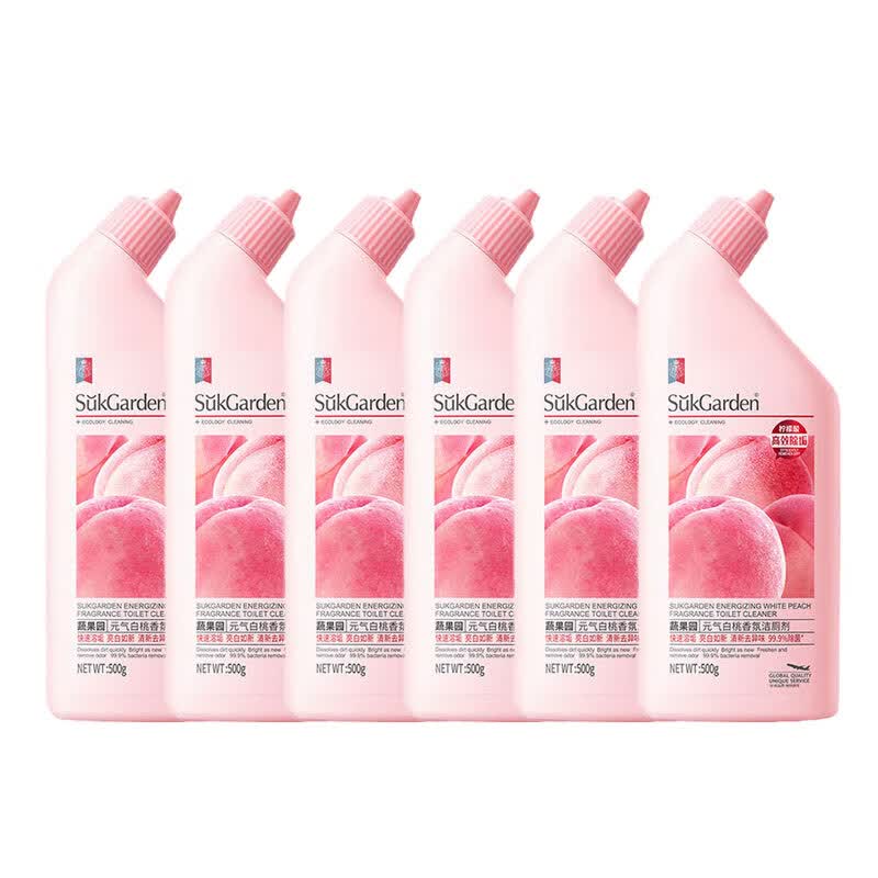 Shuguoyuan Peach Scented Toilet Cleaner