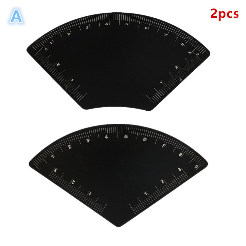 Aluminum Alloy Fast Drawing Eyebrow Design Ruler Microblading Mapping Tool Shaping Permanent Makeup Drawing Guide Ruler Tattoo