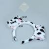 Plush Lolita Hairband Gothic Hair Hoop Cute Dog Ears Headband  Women Girls