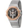Potenza Dark Grey Metal/Silver Gents Quartz Watch R8853108007
