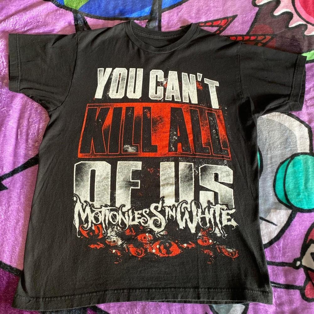 Motionless In White “You Can’t Kill All Of Us” Devil’s Night T shirt NH21164 Unisex T-Shirt L