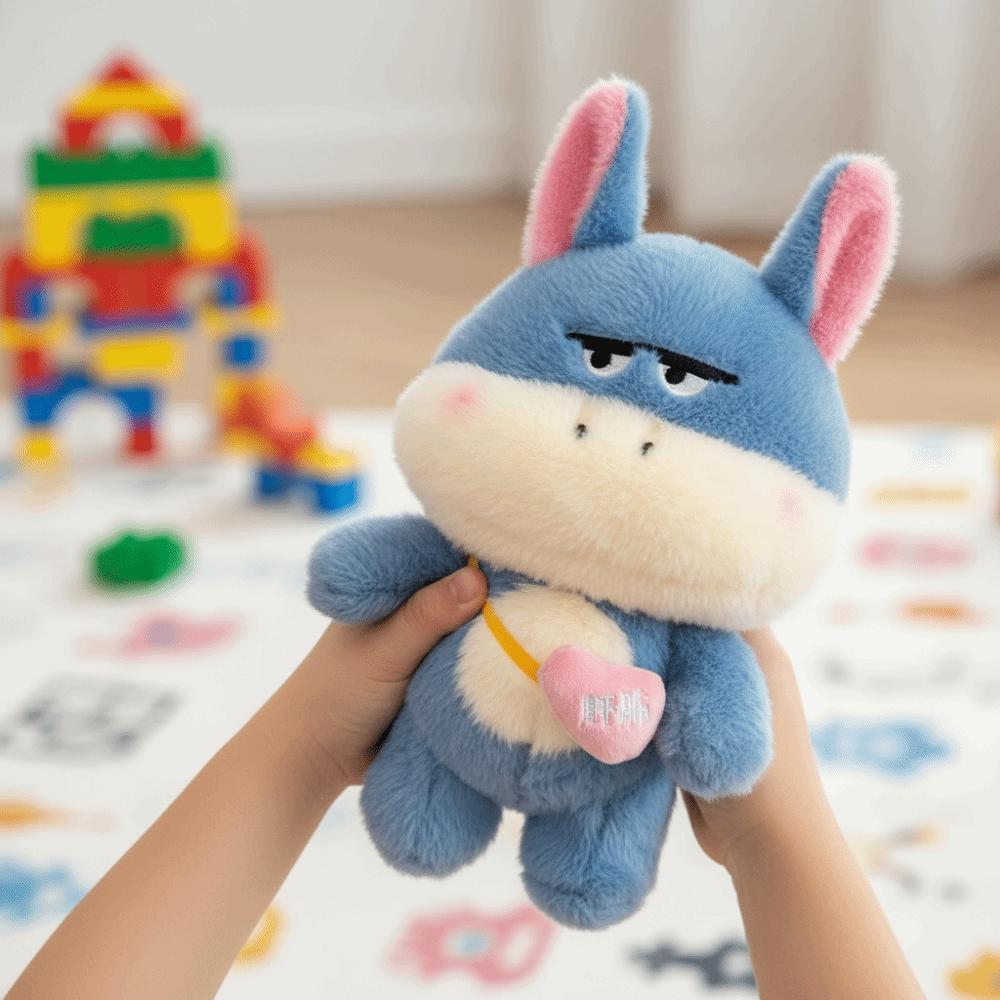 Kawaii Style Donkey Plush Toy Funny Design Cute Plush Toy Popular Cartoon Plush Toy  Birthday Gift