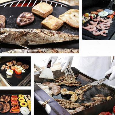 3-teilige Grillmatte, feine Löcher, gleichmäßige Hitze, leicht zu reinigen, hochtemperaturbeständig, wiederverwendbar, antihaftbeschichtet, für Toasteröfen