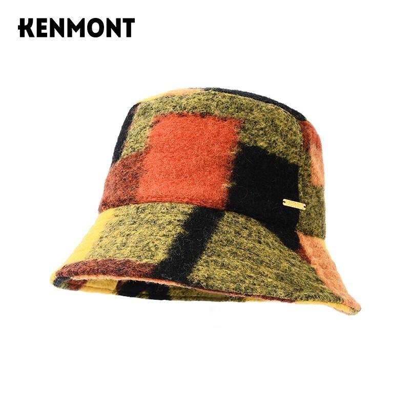 Kenmont KM-5178 Lamb Wool Foldable Fisherman Hat One Size