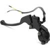 Mokuo Universal 7/8" Handle Dirt Bike Left Brake Lever Fit For Chinese Scooter Moped ATV Minibike GY6 Drum System