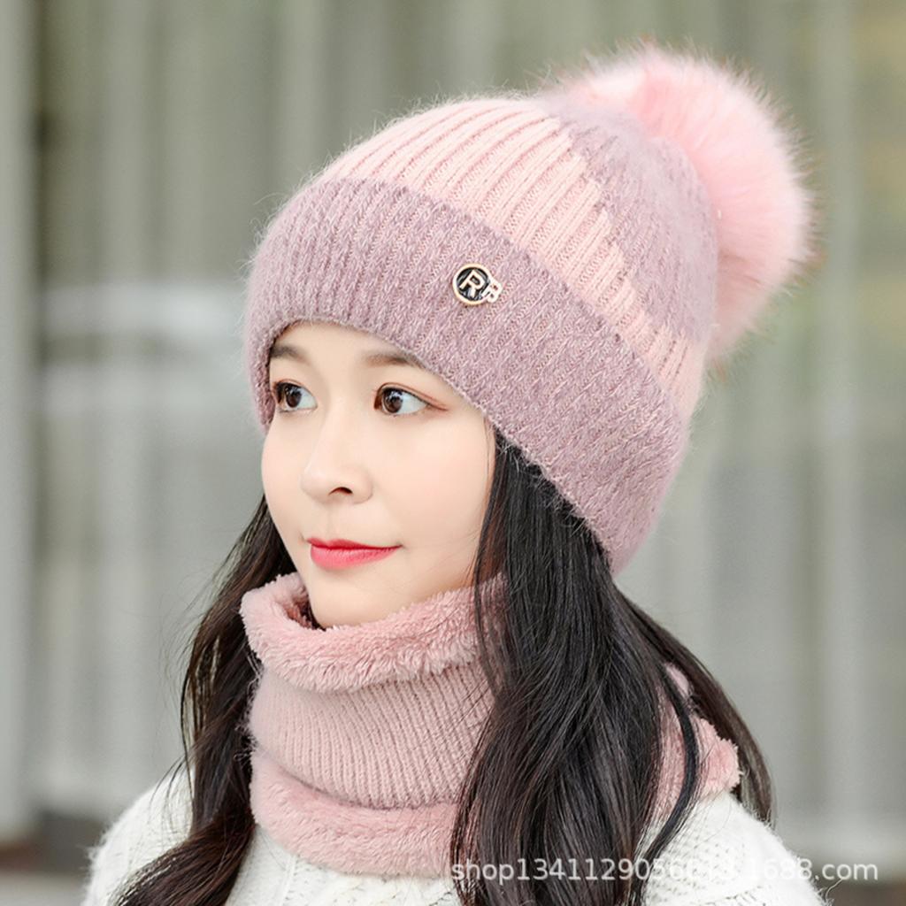 Pile Hat Winter Hat Pullover Wool Hat Knitted Hat