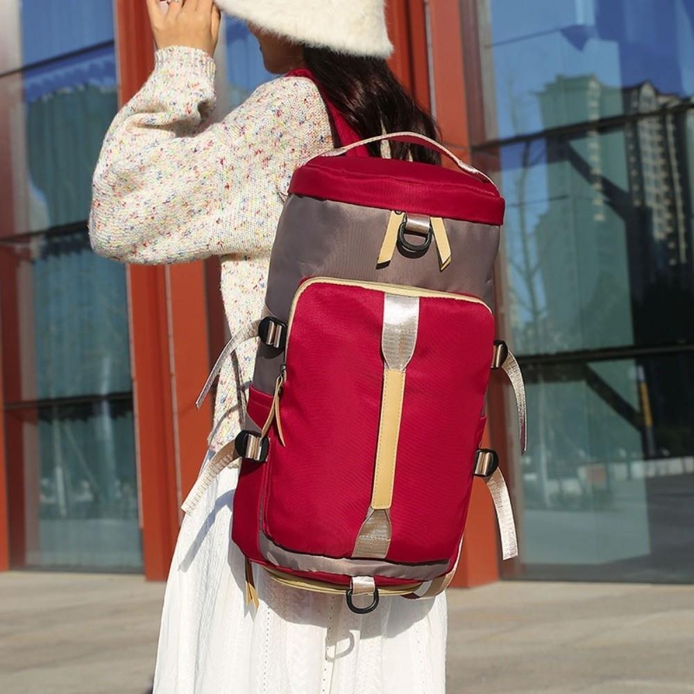 Handheld Travel Backpack Large Capacity Sports Fitness Bag Simple Duffle Bag  Streetwear