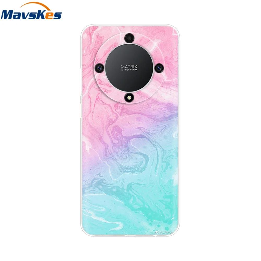 Phone Case For Honor X9A Case Silicone Soft Shockproof Fundas For Huawei Honor X9A Back Cover HonorX9A RMO-NX1 Clear Phone Cases