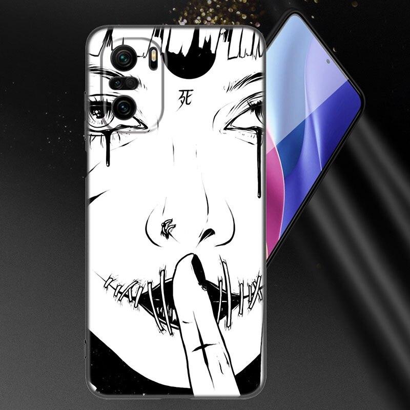 

Футболки с изображением комиксов ужасов Junji Ito Tomie, чехол для телефона для Xiaomi Mi POCO X3 NFC GT M4 M3 12 11T 10T Pro A3 11 Lite NE 5G 12X 11i F3, чехол Xiaomi Mi A3