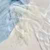 Embroidery Lace Scarf Hollow Out Hair Scarf Headband Vintage Foulard Bandana  for Women