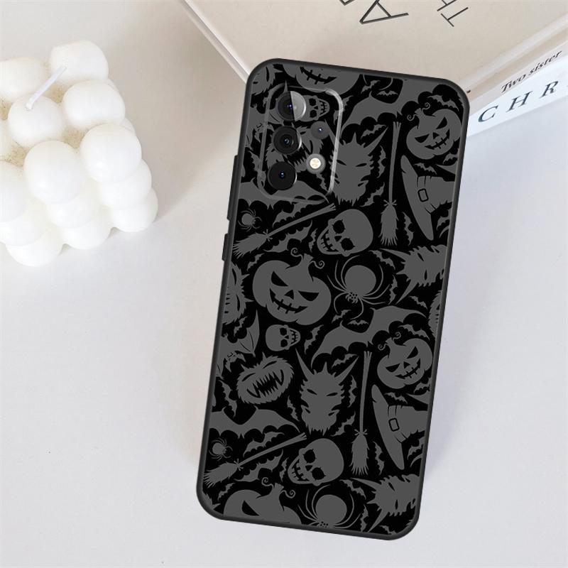 Gothic Halloween For Samsung Galaxy A05 A06 A16 A26 A54 A34 A14 A22 A32 A52 A55 A35 A15 A53 A13 A36 A56 Case