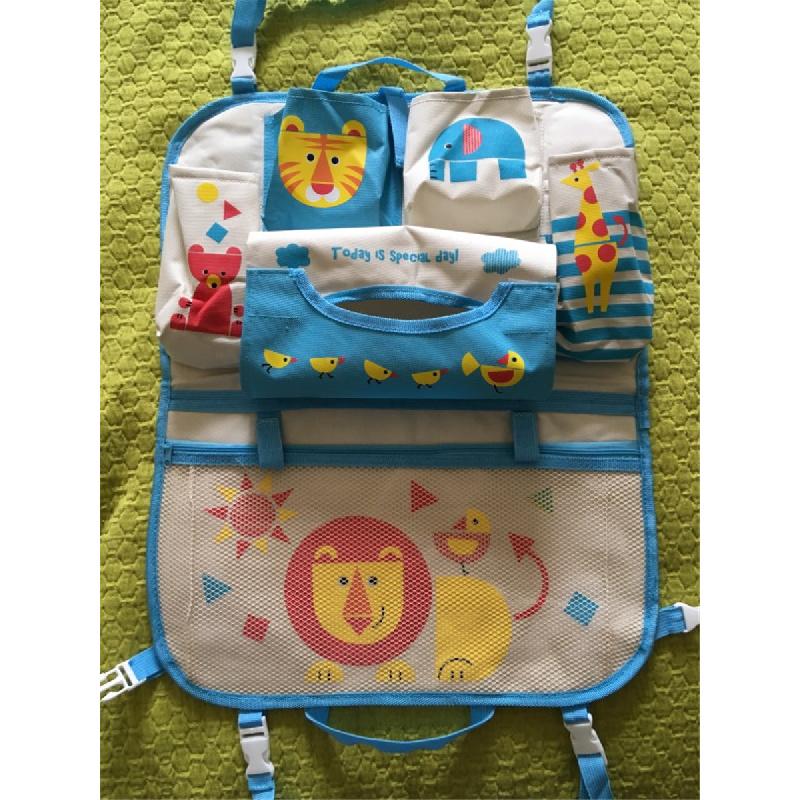 New 1PC Cartoon Car Seat Back Storage Hang Bag Organizer Product Stowing Tidying Bag