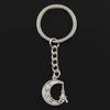 Fashion Keychain 22x19mm Eiffel Tower Paris Moon Pendants DIY Men Jewelry Car Key Chain Ring Holder Souvenir For Gift