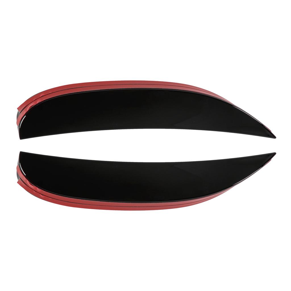 2 Stück Frontstoßstange Canard Fin Ersatz für MercedesBenz C-Klasse W205 AMG-Line 2019+