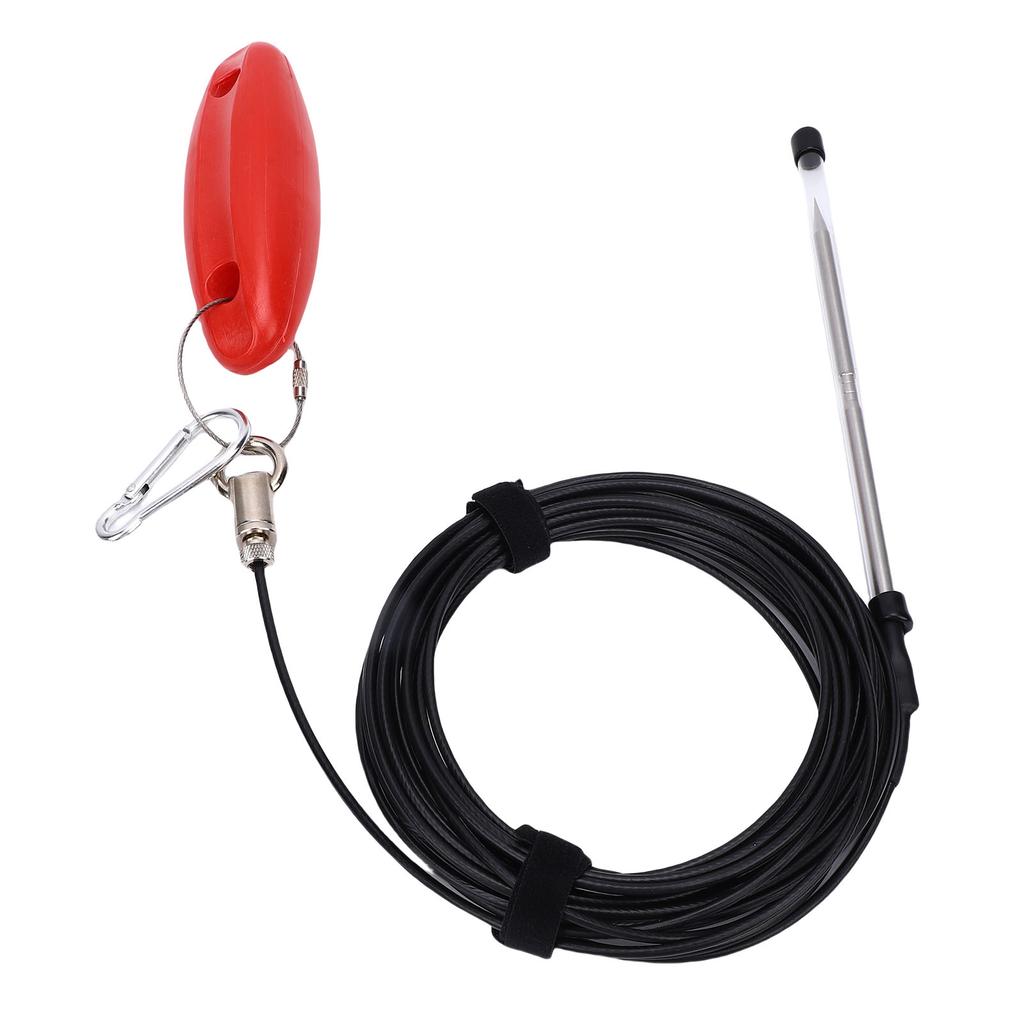 Rybářský provázek 500 liber Nerezová ocel 26,2 stop Držák na ryby Provázek Zabraňuje zamotání s plovákem pro velké ryby Venkovní