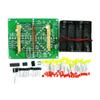 Electronic DIY Kit Flash Light Kits 73 LEDs Red Yellow Dual-Color Flashing Soldering Practice Board PCB Circuit Training Suite