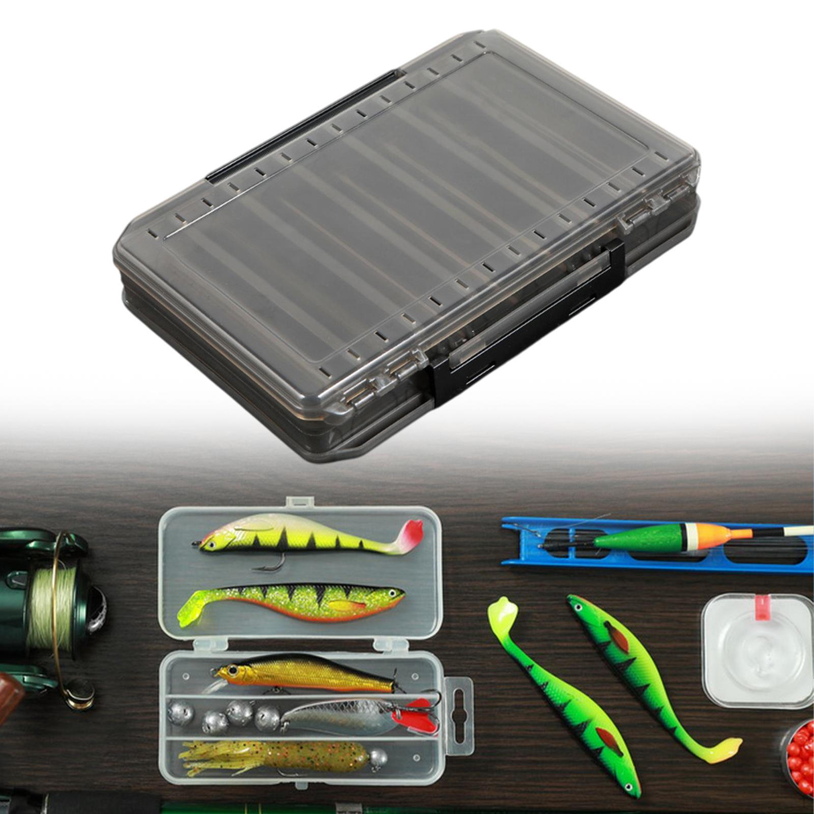 

Ящик-органайзер для рыболовных снастей с отделениями для удобства использования и хранения S