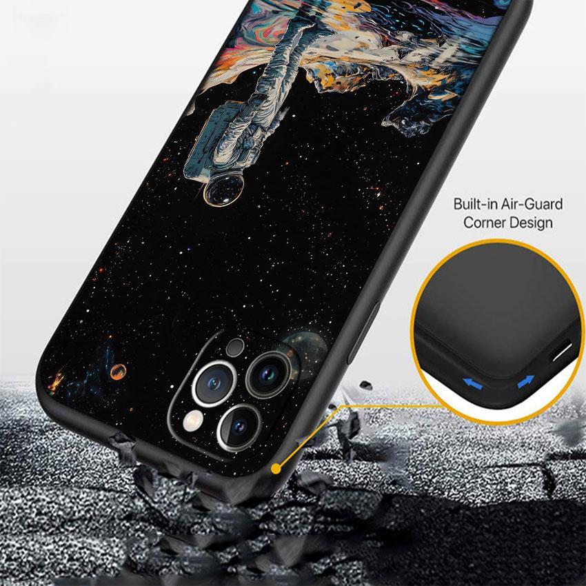 LO12 Astronaut Space Moon Case for Motorola Edge 60 60s 70 G86 G56 G54 E14 G04S G45 G54 G64 S30 S50 X30 X40 X50 Ultra Pro Power