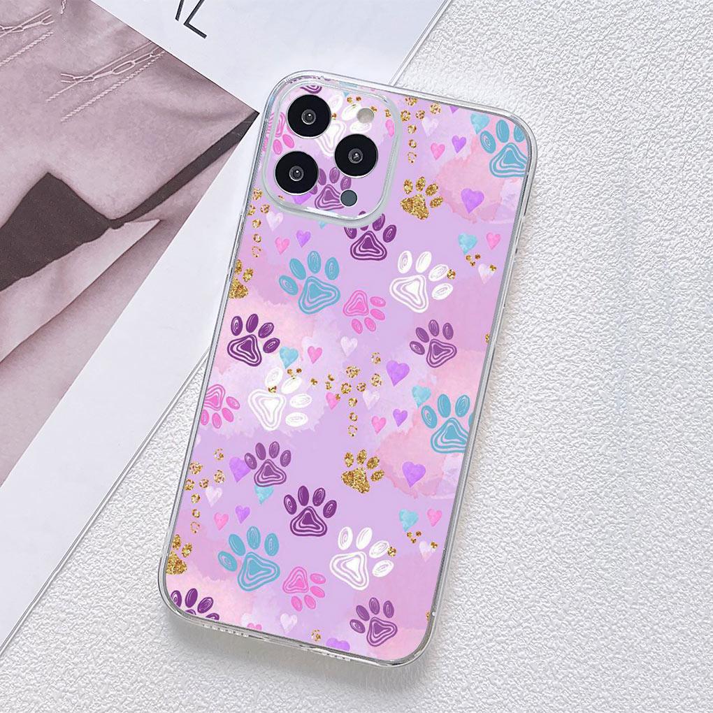 Cute Dog Cartoon Paw Cat Phone Cover Casing for Motorola Moto Edge 40 Pro 30 neo 20 Fusion Ultra G200 E22 E40 E30 E22I Soft Case Moto Edge 40 neo