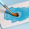 50Sheets Watercolor Paper Square/Rectangle Water Color Paper Postcard Art Painting Paper Blank Watercolor Cardboard Sketchbook