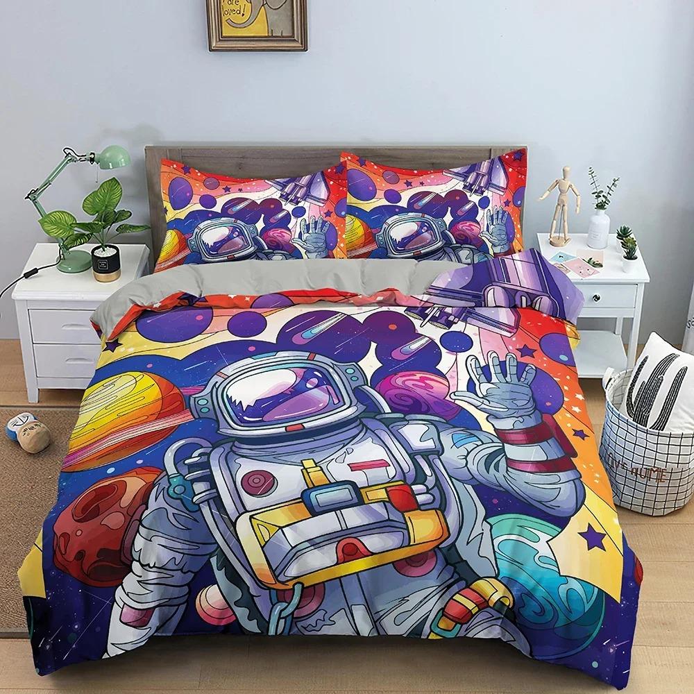 3D Blaues Böses Auge Bettbezug King Queen Größe Psychedelisches Magisches Zeichnungsaugen Bettwäscheset Kinder Jugendliche Erwachsene Polyester Steppdeckenbezug