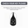 Auto Key Fob Cover Fit For Maserati Levante Ghibli Quattroporte Gt Granturismo Grancabrio Genuine Leather Case Housing Remote Protector Auto