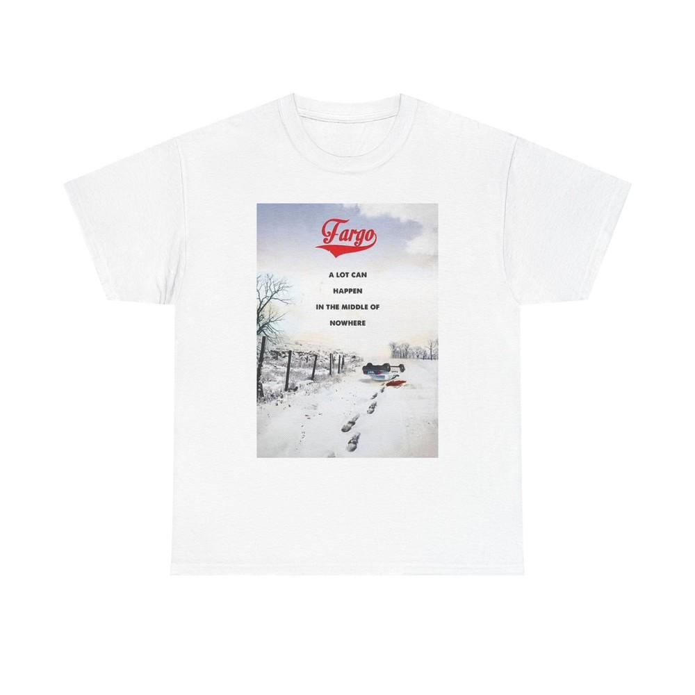 

Fargo Graphic T Shirt Vintage Tv Series Retro Unisex Heavy Cotton Tee Unisex T-Shirt M