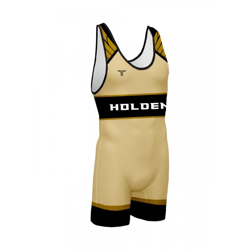 Pánský wrestlingový dres Kompresní atletický top Posilovna Trénink Vzpírání MMA Běh Rychleschnoucí Spandex Lycra
