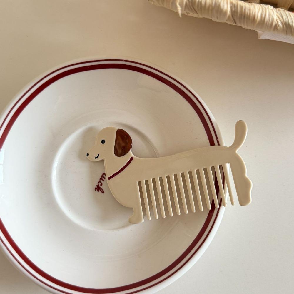 

Fruit Cartoon Makeup Comb Puppy Hairdressing Combs Portable Animal Acetate Comb Barber Shop Salon Style 16