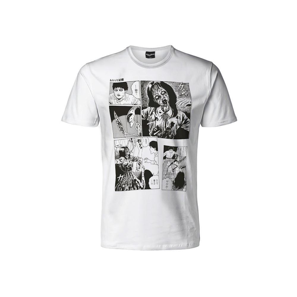 Junji Ito TShirt Comic Strip Official Original Manga Jersey TShirt S